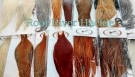 Grade 1 Barred Ginger  CAPES ROOT RIVER HACKLE thumbnail