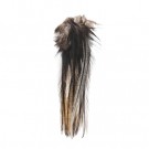 Coq De Leon halv saddler av grade 1, pardo fjær, pheasant tipped, CDC super select!  thumbnail