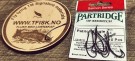 Partridge Patriot single black nickel CS16U/1- 10stk i pakke! Kampanjepris!  thumbnail