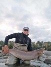 Teamet vårt har avsluttet laksesesongen i Drammenselva! 9,7kg og 9kg vant konkurransen!  thumbnail