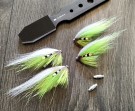 Siste lagde fluer: 12cm, 10cm, 8cm til Nord-Norge! Lagde av TM farget isbjørn, rev og geitehår! thumbnail