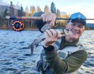 En magisk helg med fluefiske. Tfisk team fisket i Glomma. Slutten av sesongen. thumbnail