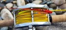 Hot fire orange flashwing 10cm, fortynget av tungsten beads, haster denne!  thumbnail