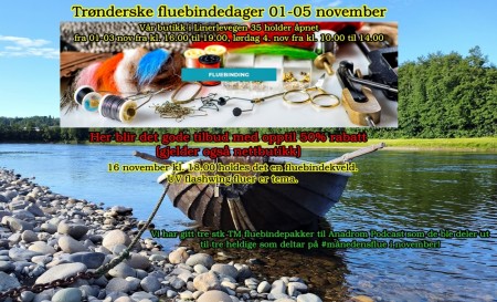 Trønderske fluebindedager 01-05 november 23