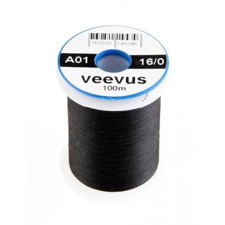 Veevus threads black 16/0 100m