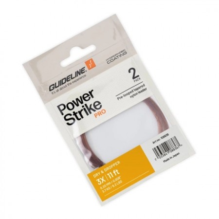 Guideline Dry & Dropper Leader 11' - 3X- NYHET2026