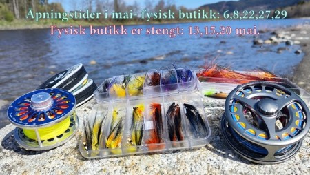 Åpningstider i mai- fysisk butikk! 