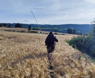 Flott fluefiske kveldstur med Øyvind! 