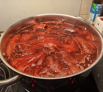 TD ble farget av pahtakorva! Bestillinger som inneholder nyfarget hår sendes på lørdag.