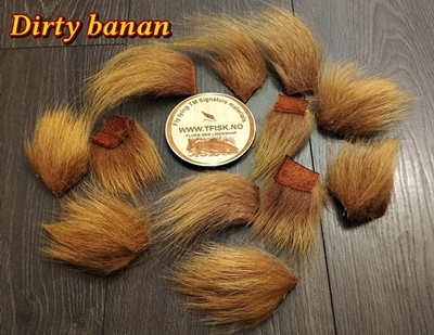 Kvalitets-isbjørnhår ble farget av banan og dirty banan denne helgen! 