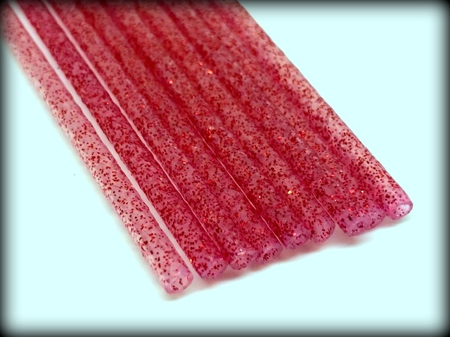 Rød glitter